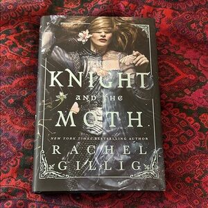 New Signed Copy Knight and the Moth Hardcover Book